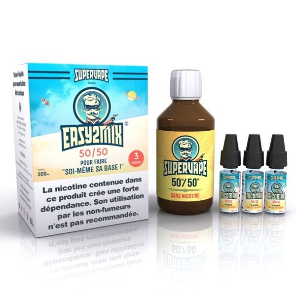 Kit Easy2Mix Base 200ml 3mg...