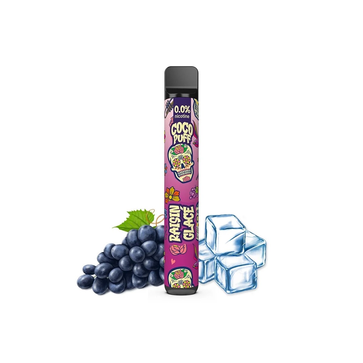 Coco Puff Raisin Glacé 650 Puffs Vape Smoker